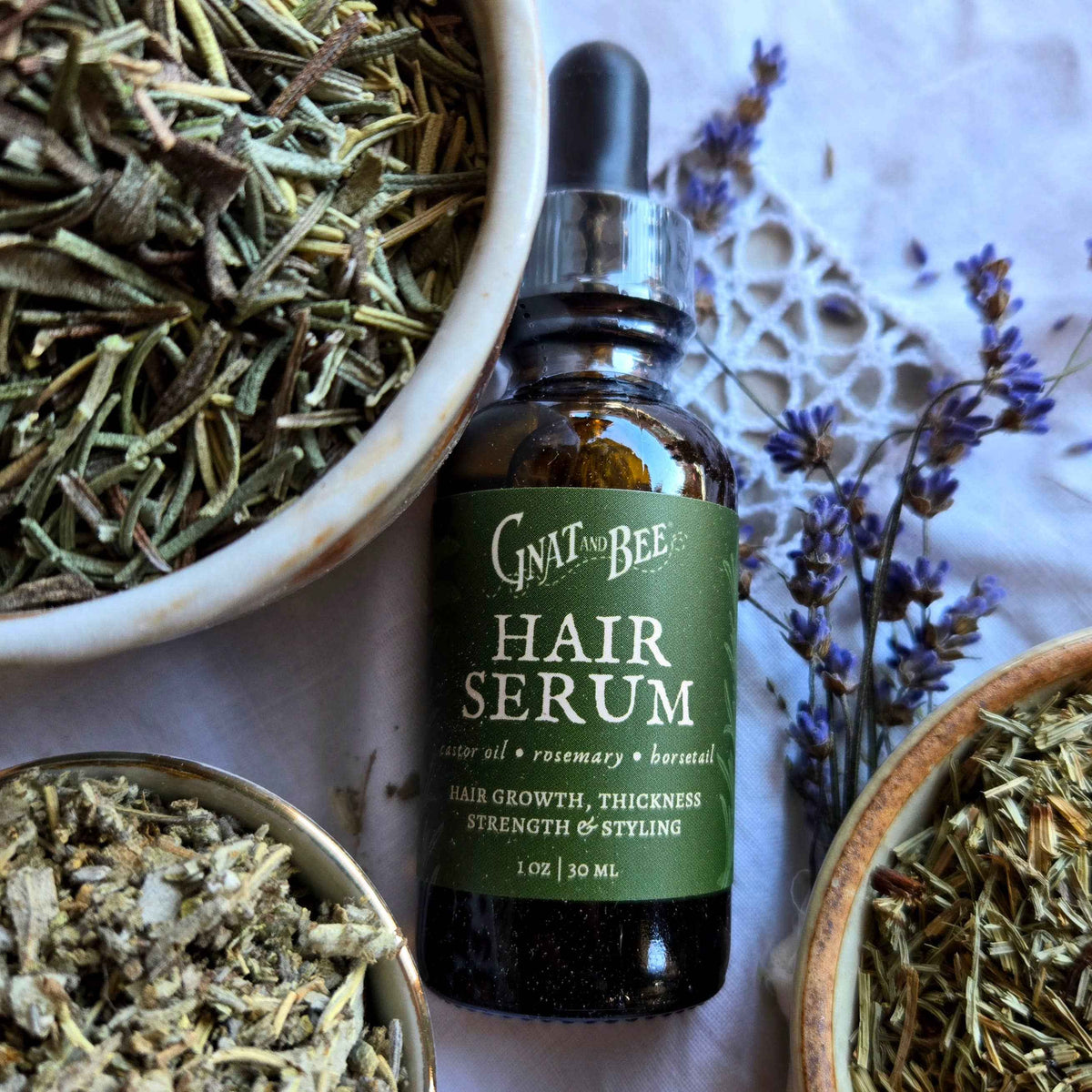 Hair Serum | Rosemary, Horsetail &amp; Castor Oil