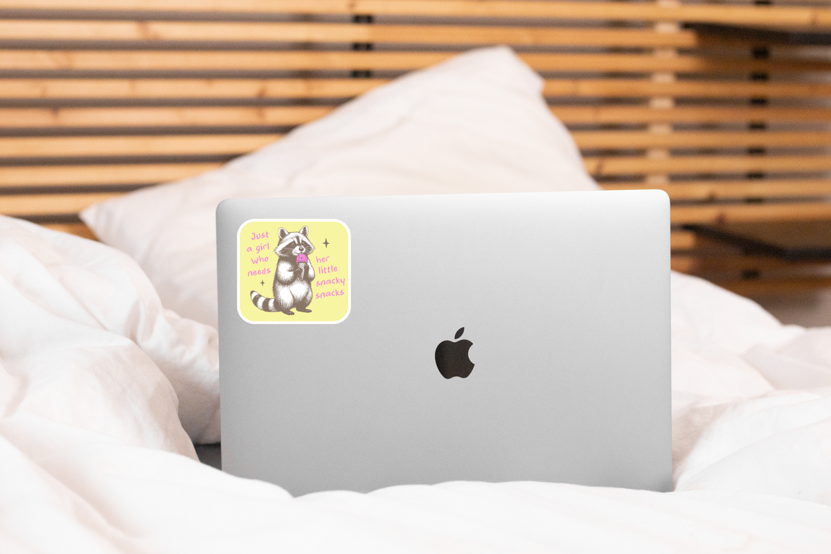 Snacky Snacks Vinyl Sticker
