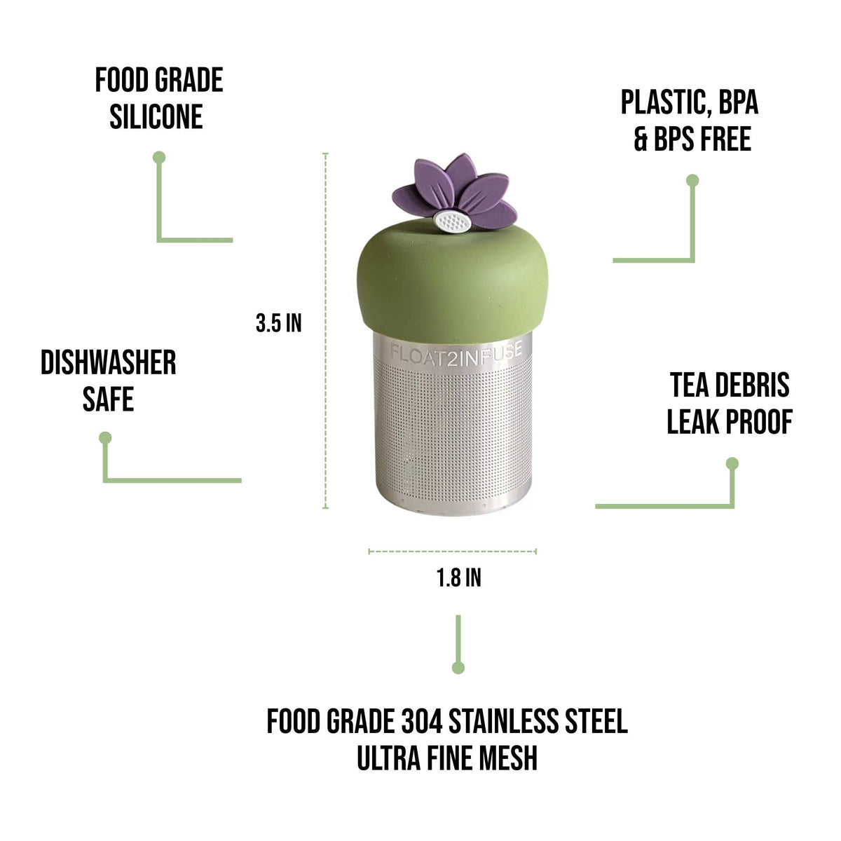 Purple Lotus | Floating Tea Infuser
