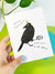 Got You Some Trash Crow Birthday Greeting Card |  - Cedar Witch Goods
