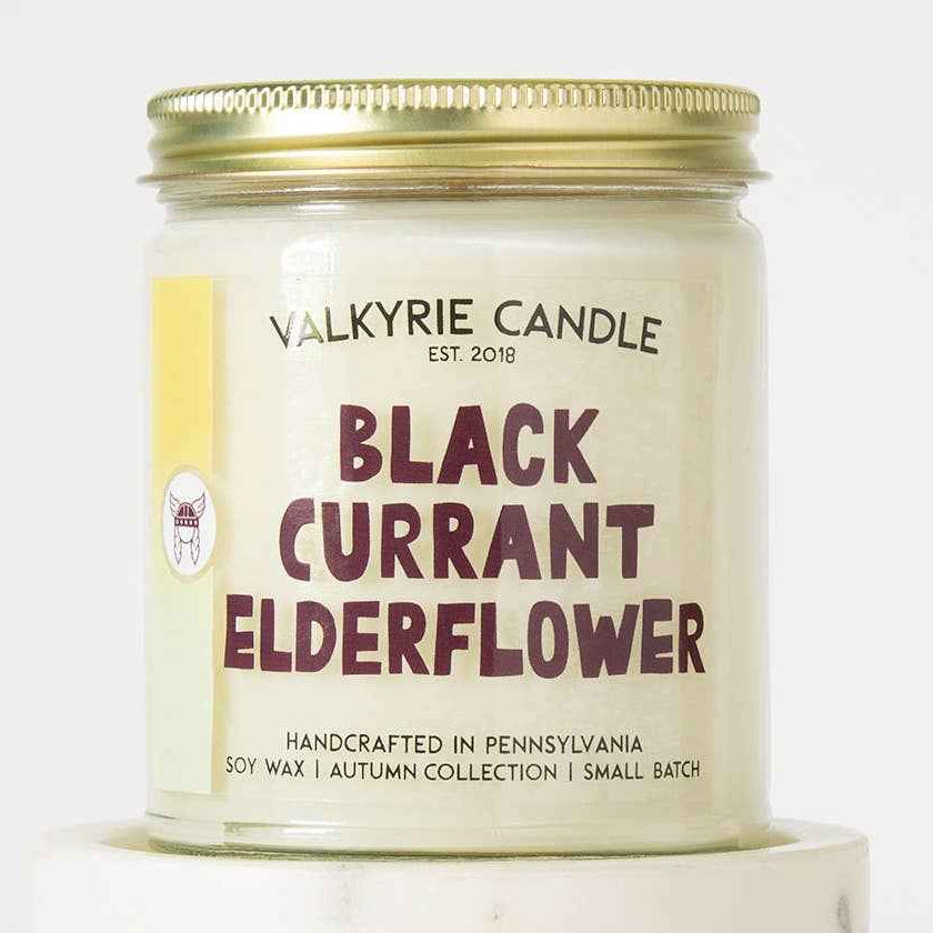 Black Currant + Elderflower Candle | Autumn Collection