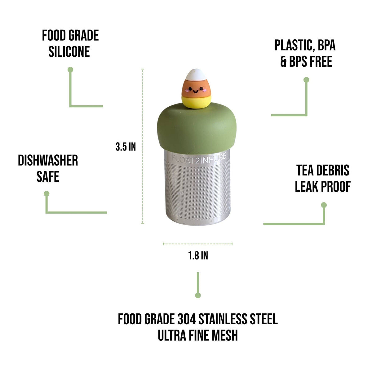 Candy Corn | Floating Tea Infuser