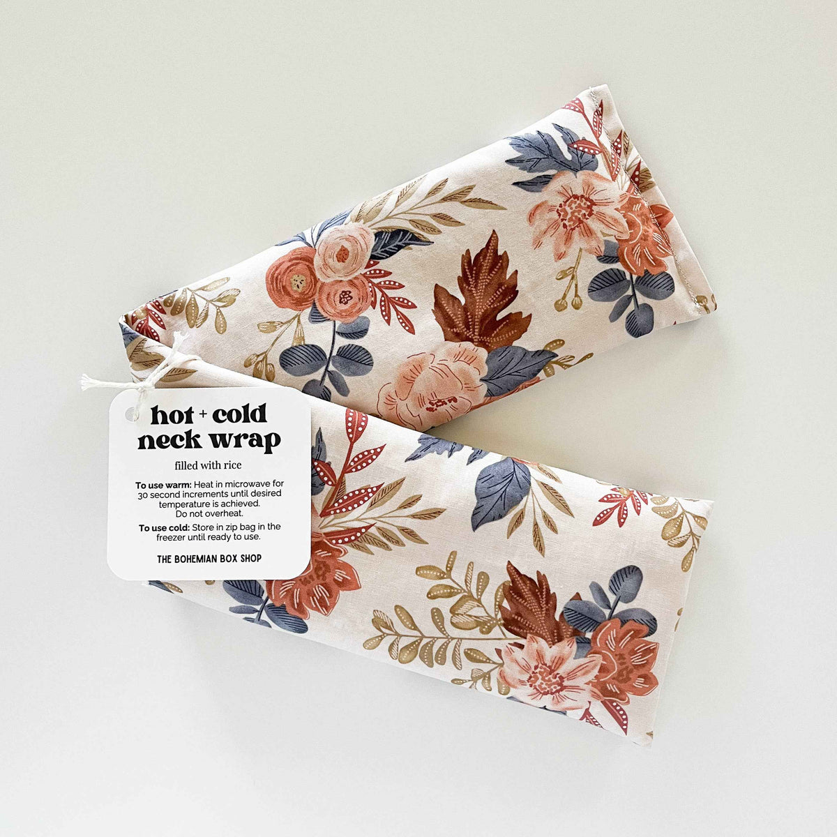 Hot & Cold Therapy Neck Wrap - Painted Flowers