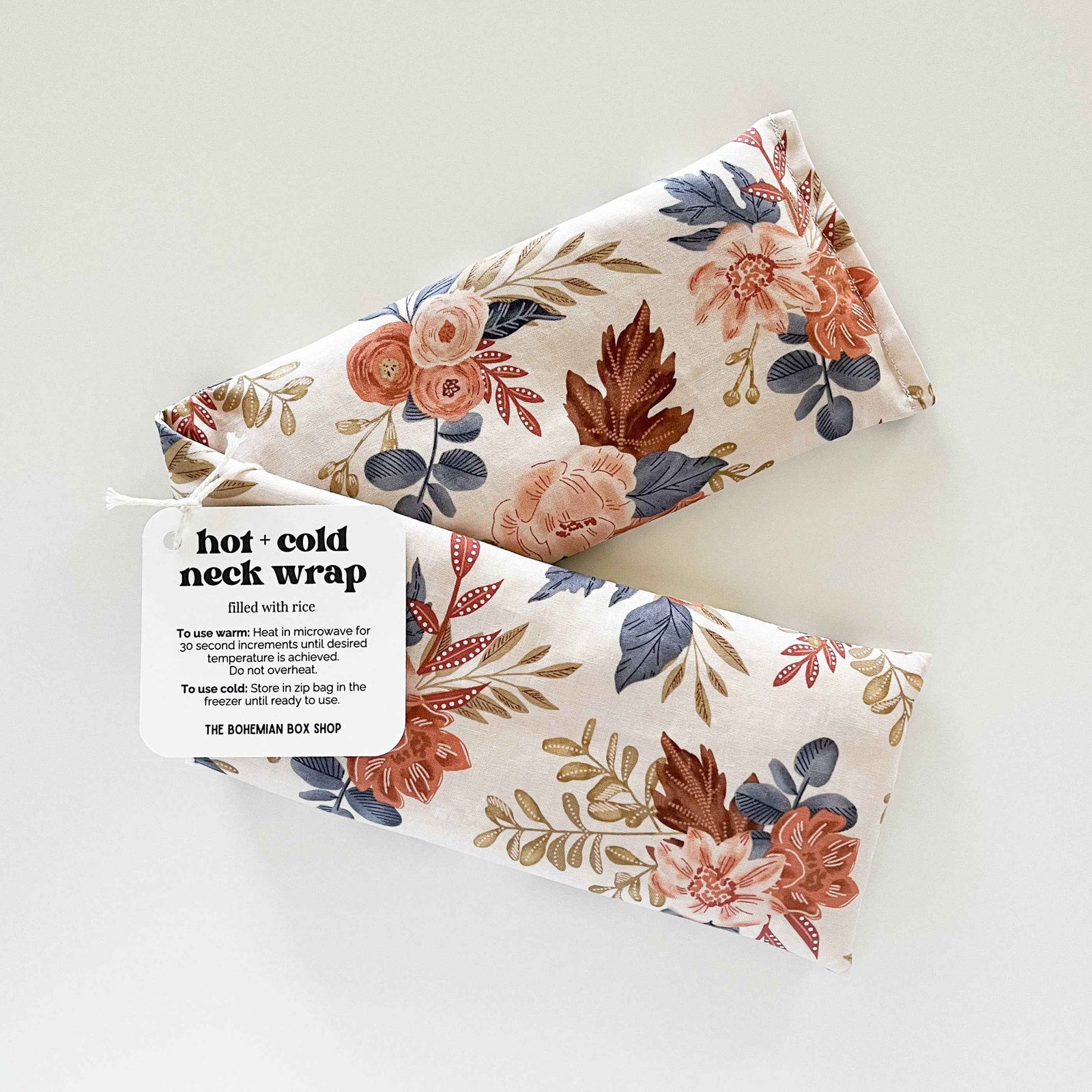 Hot & Cold Therapy Neck Wrap - Painted Flowers