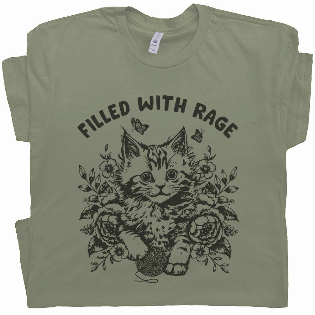 Filled With Rage Kitten T-Shirt