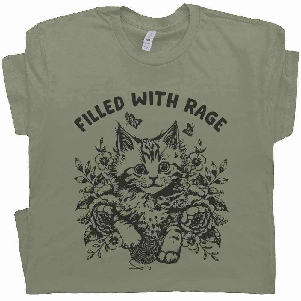 Filled With Rage Kitten T-Shirt