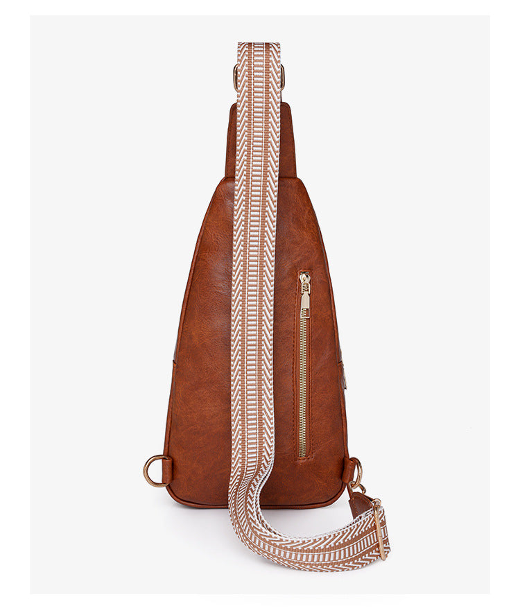 Vegan Leather Crossbody Bag