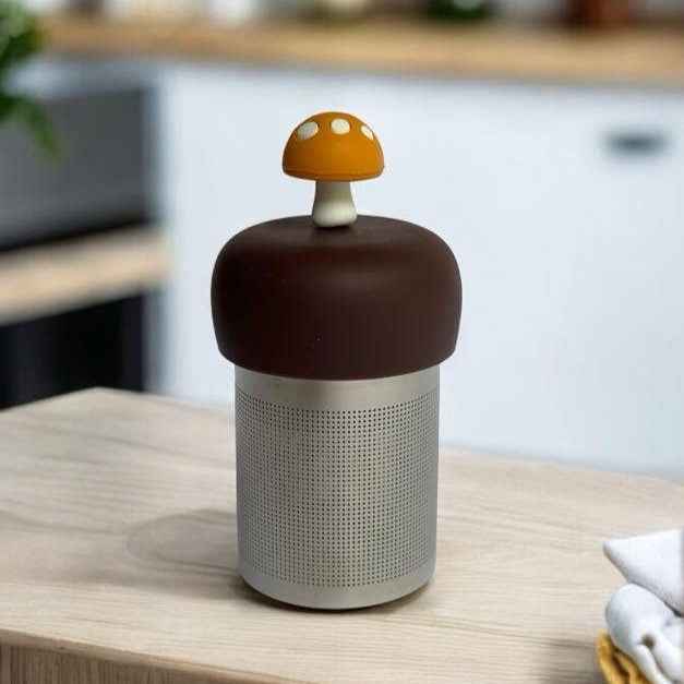 Yellow Mushroom Floating Tea Steeper