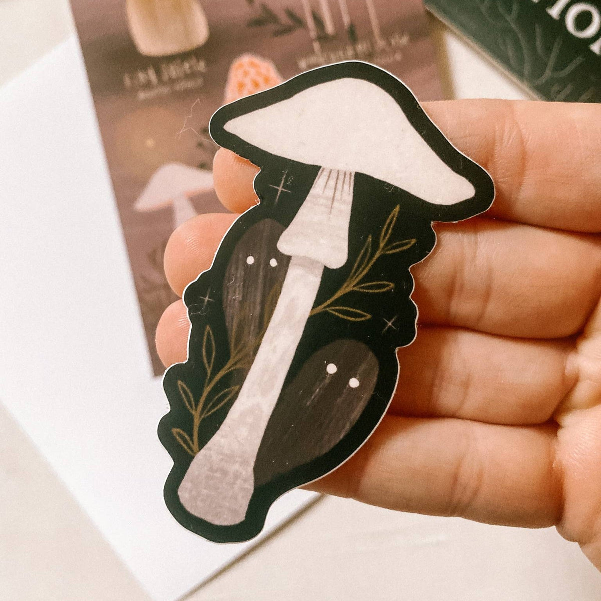 Mushroom Spirits 3&quot; Matte Sticker