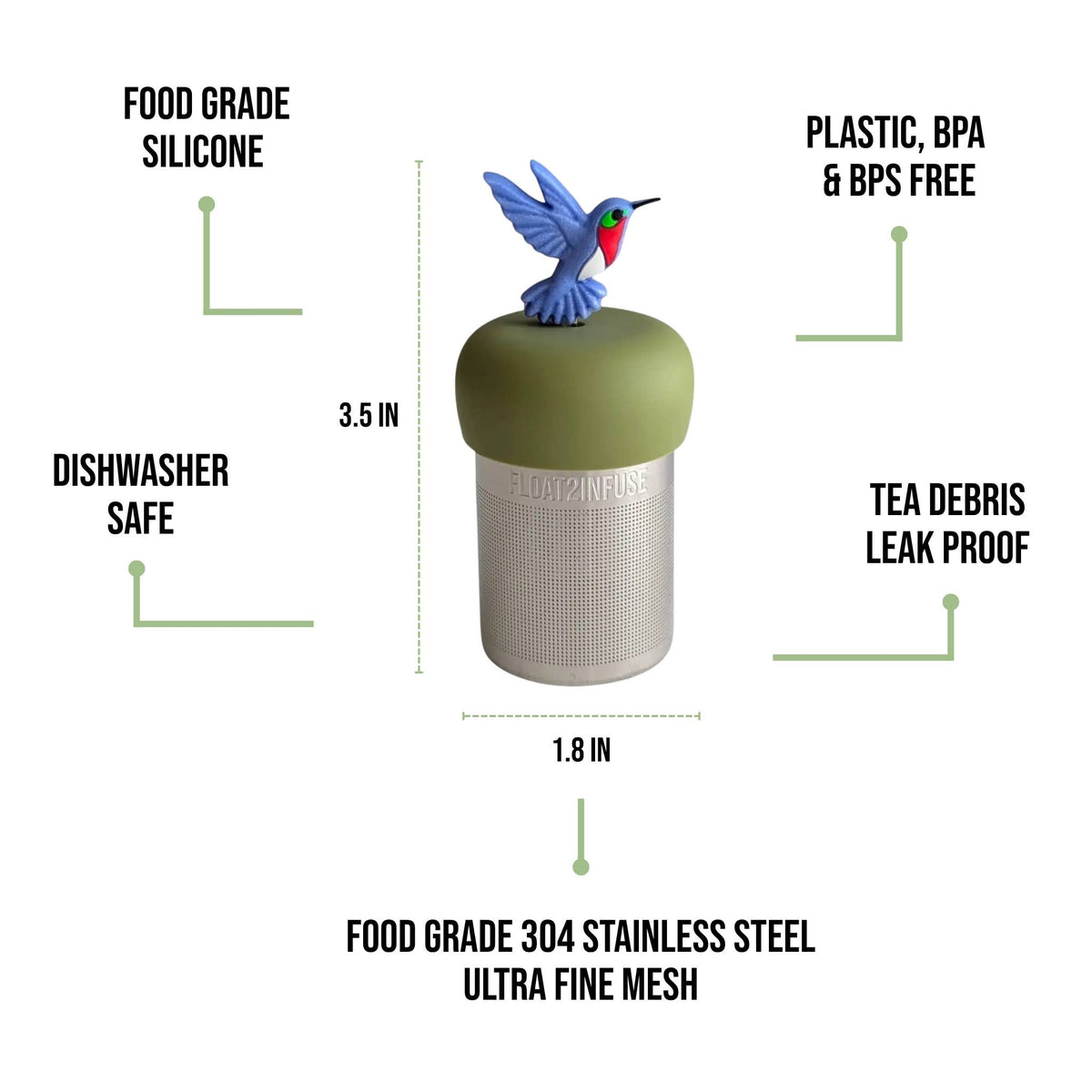 Hummingbird | Floating Tea Infuser