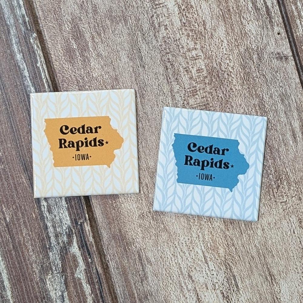 Cedar Rapids, Iowa Refrigerator Magnet