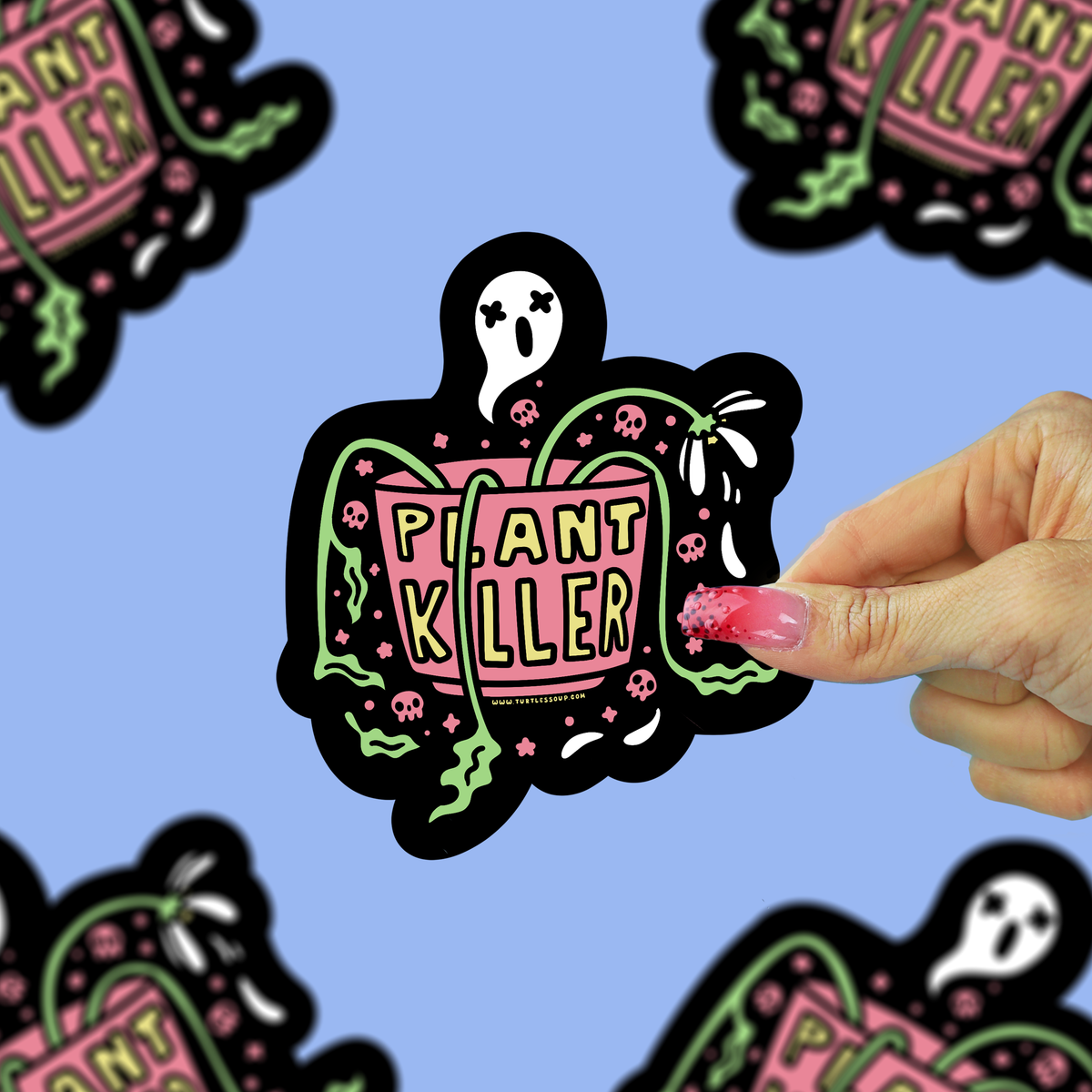 Plant Killer Vinyl Sticker