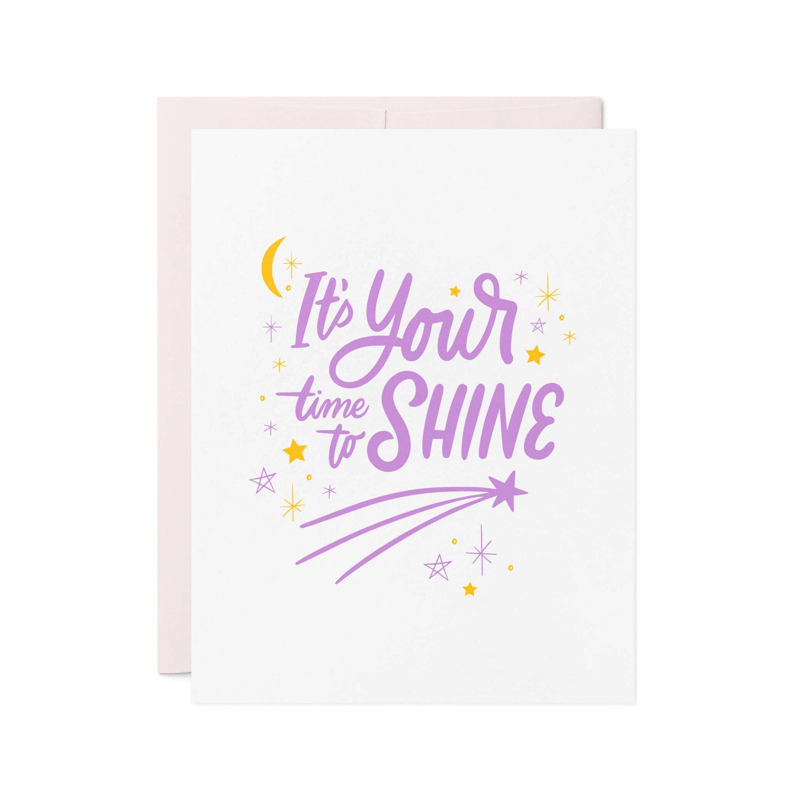 Time to Shine Graduation Greeting Card |  - Cedar Witch Goods