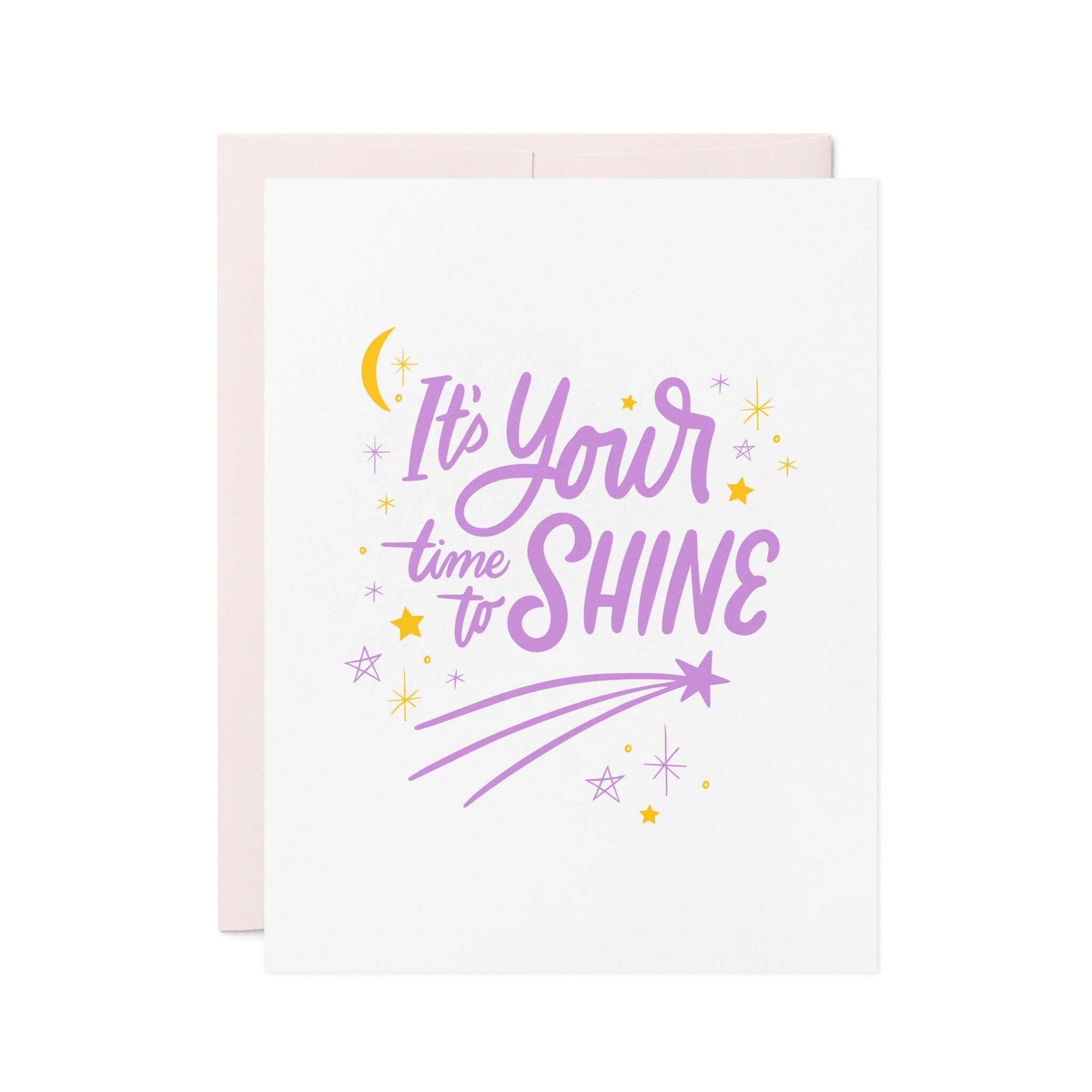 Time to Shine Graduation Greeting Card |  - Cedar Witch Goods