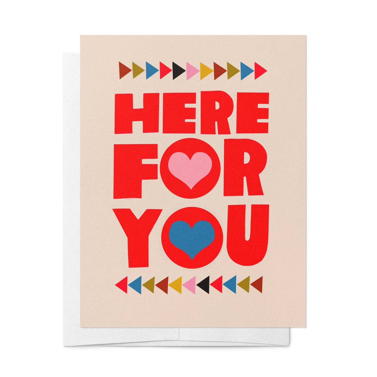 Here For You Greeting Card | Lisa Congdon