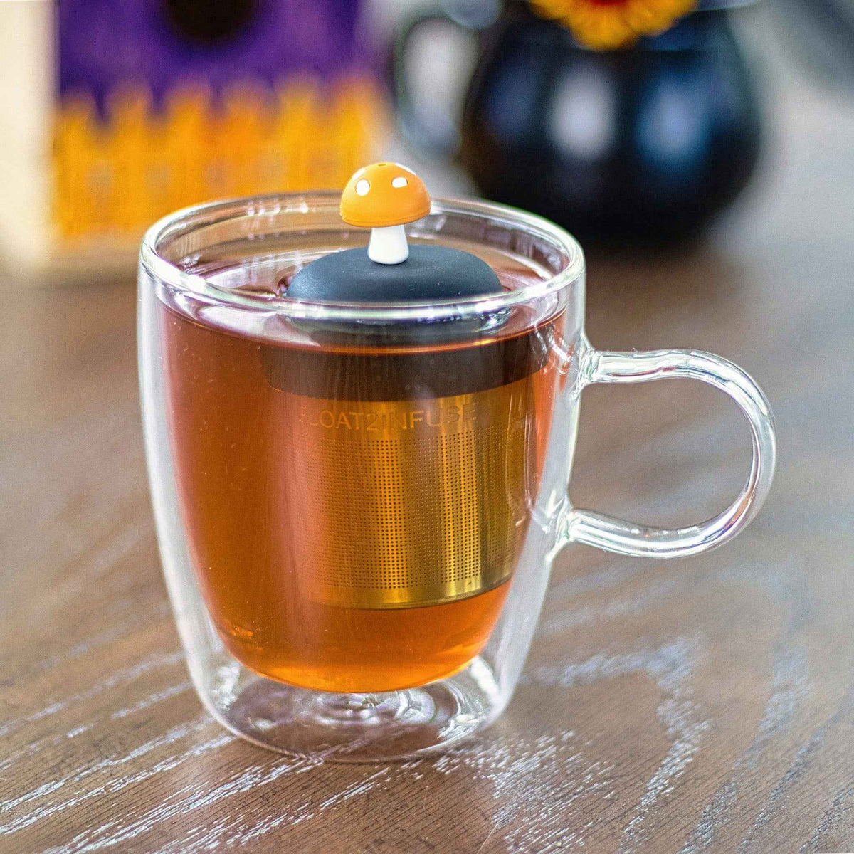 Red Mushroom | Floating Tea Infuser