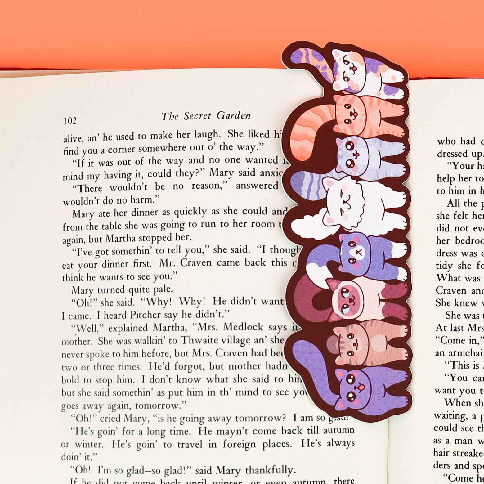 Funny Cat Butts Book Lover Kitty Bookmark