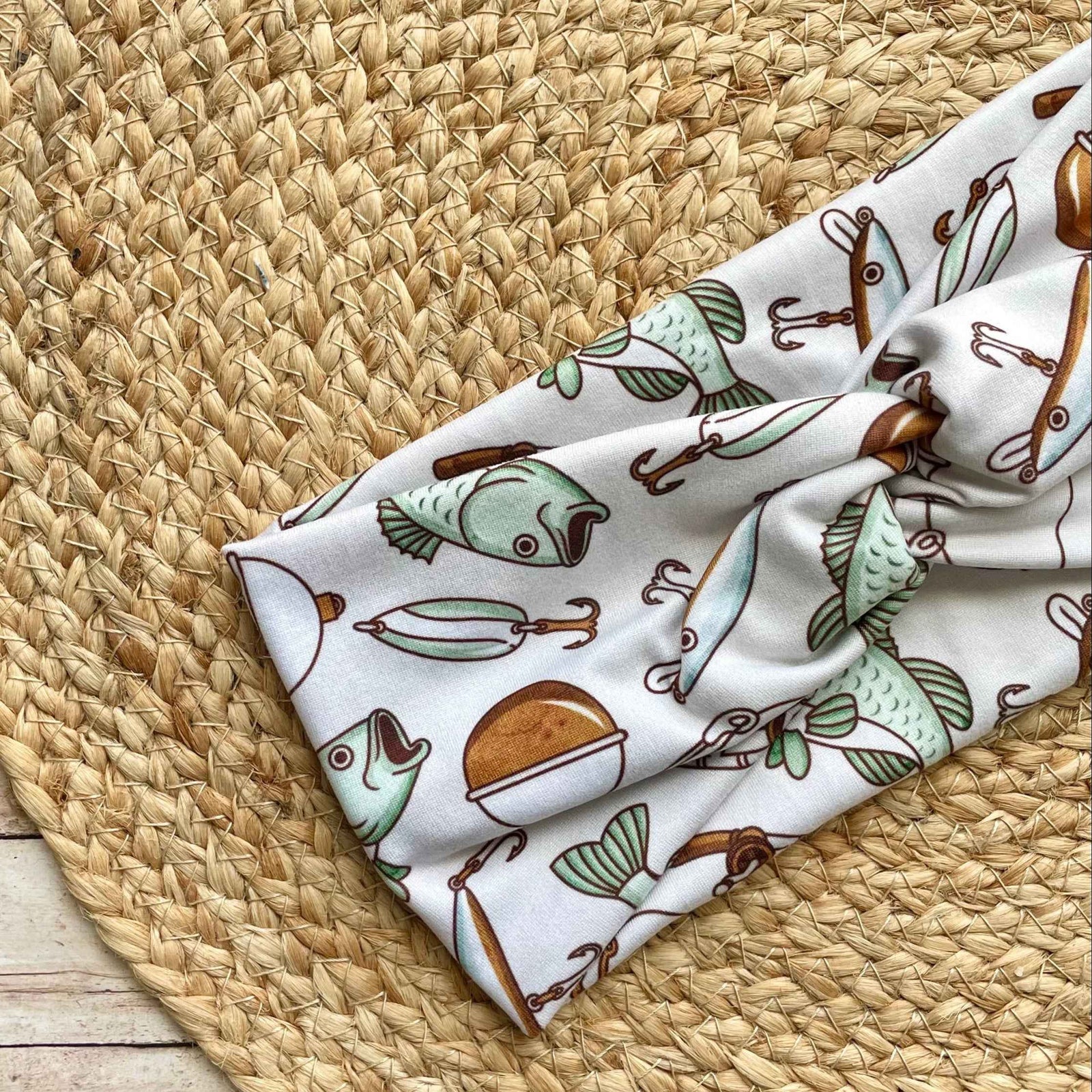 Fishing Knit Twist Headband