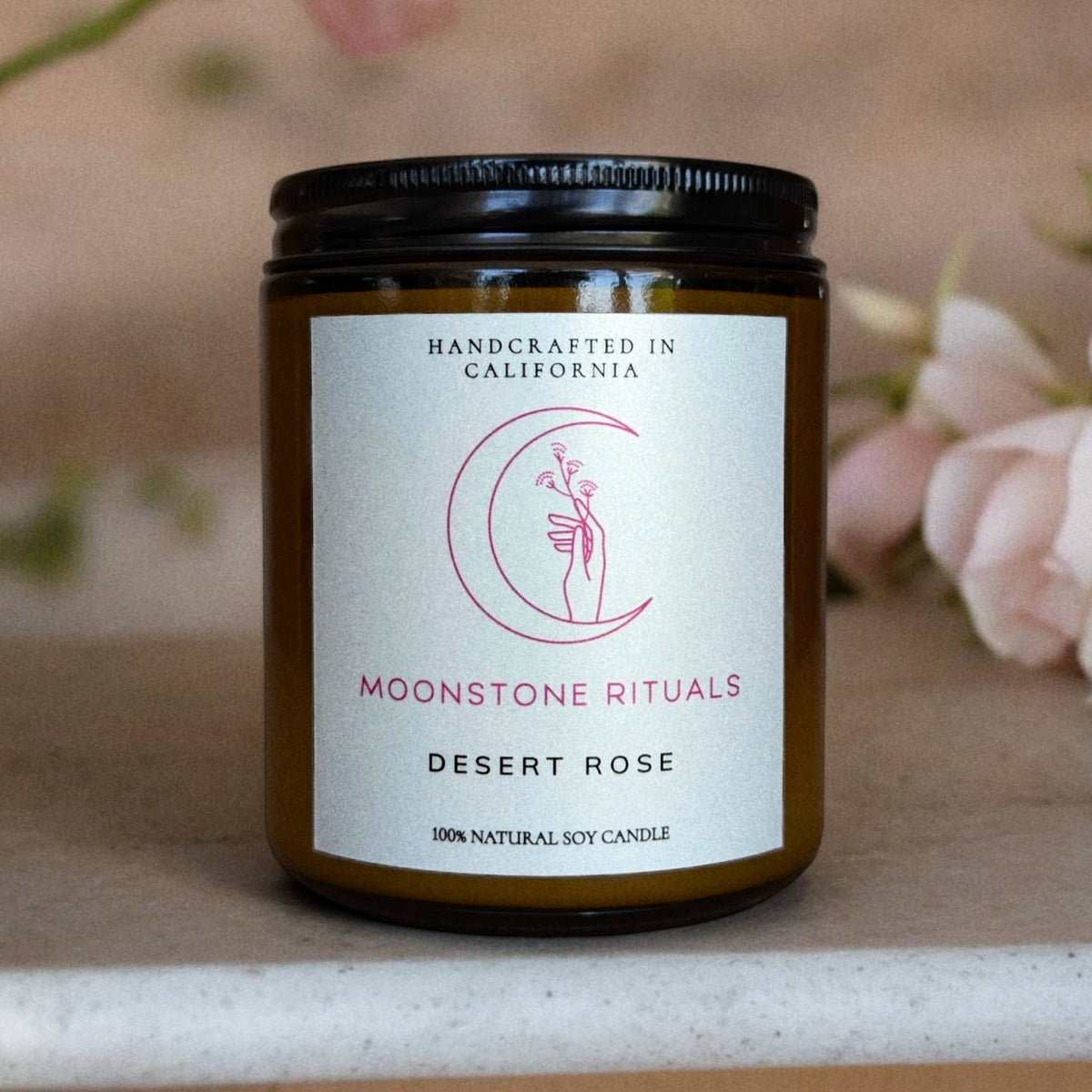 Desert Rose Candle