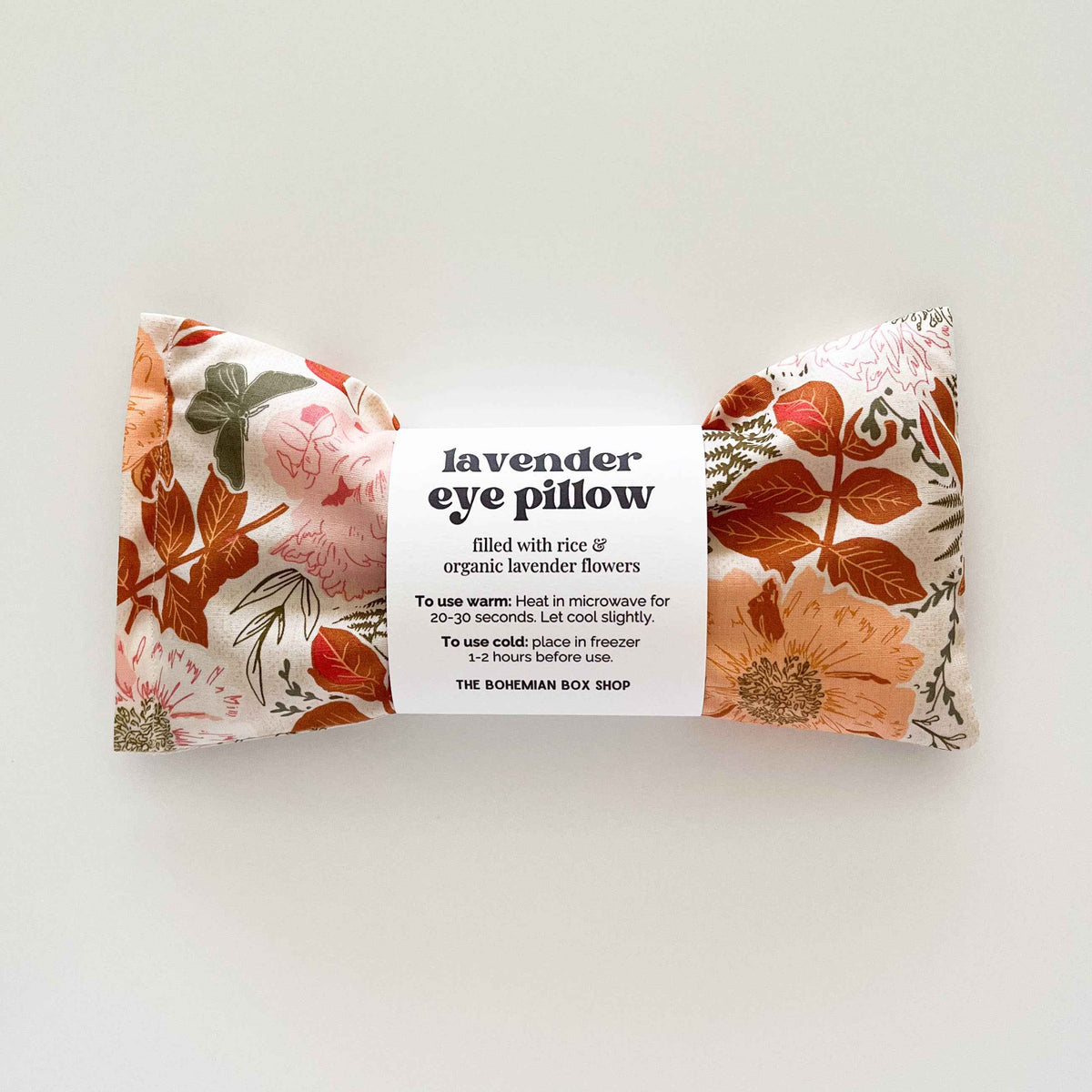Foraged Garland Three Lavender Eye Pillow
