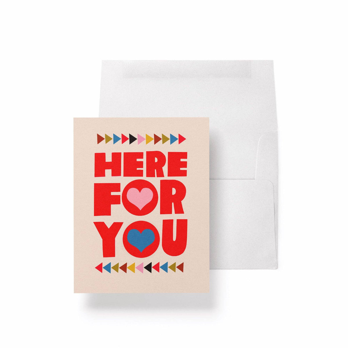 Here For You Greeting Card | Lisa Congdon