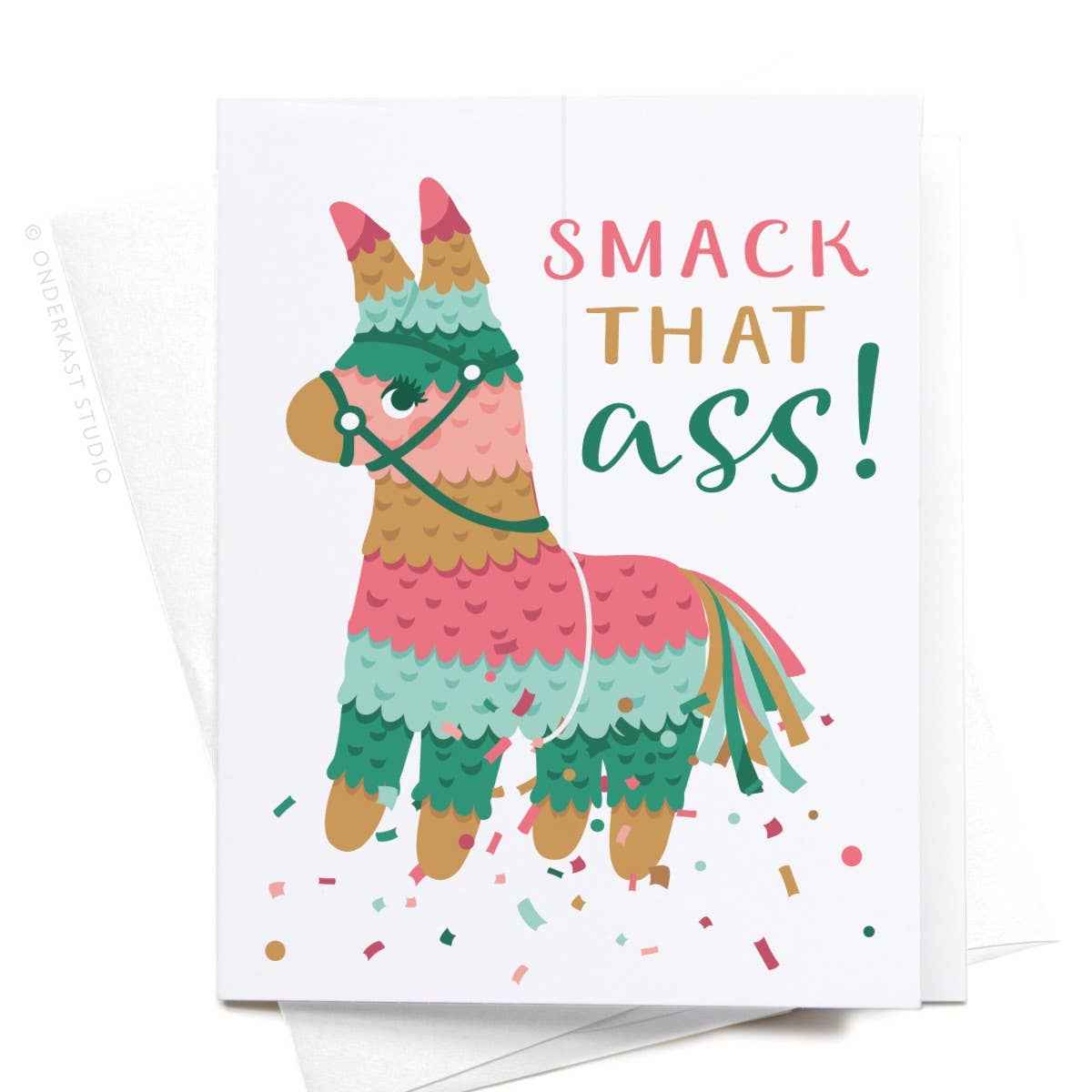 Smack That Ass! Piñata Greeting Card