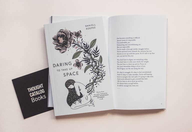 Daring To Take Up Space - paperback book By Daniell Koepke