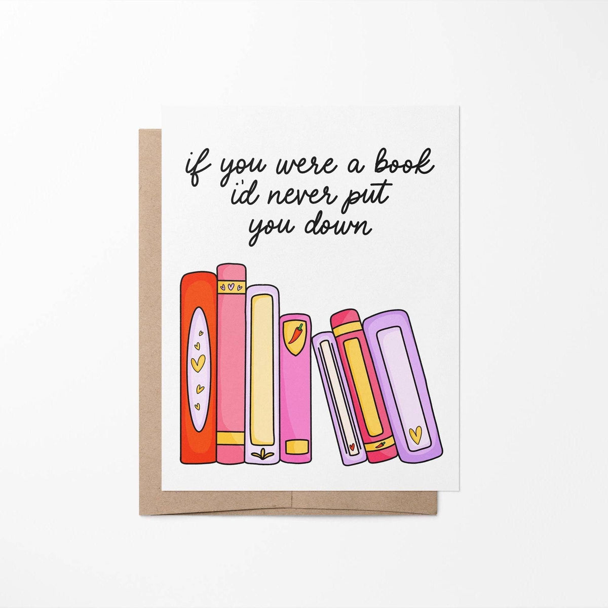 If you were a book card