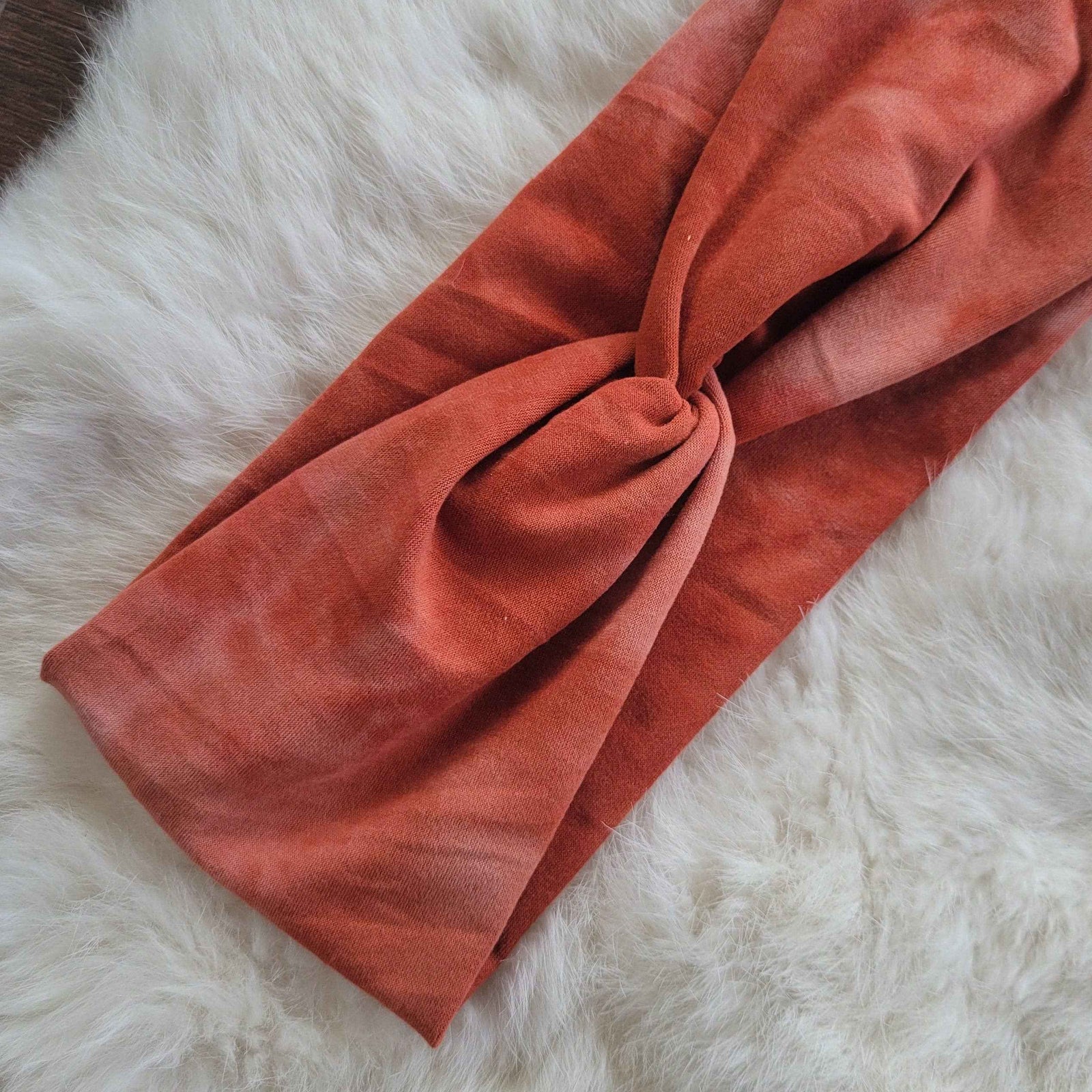 Brick Tie Dye Twist Knit Headbands