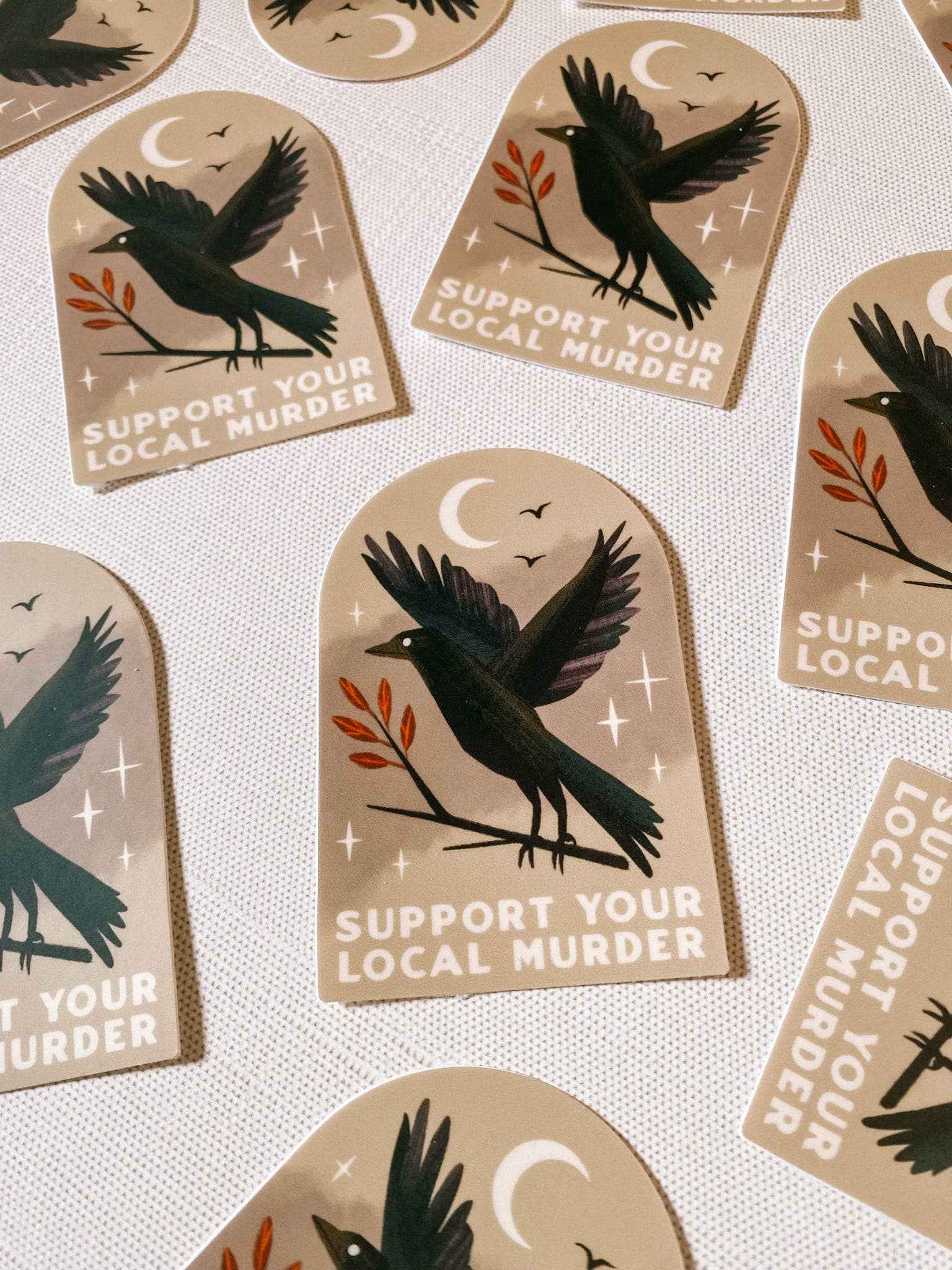 Support Local Murders 3" Vinyl Sticker