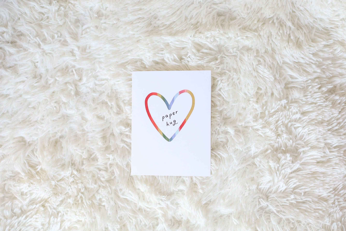 Paper Hug Card | Sympathy Cards, Encouragement