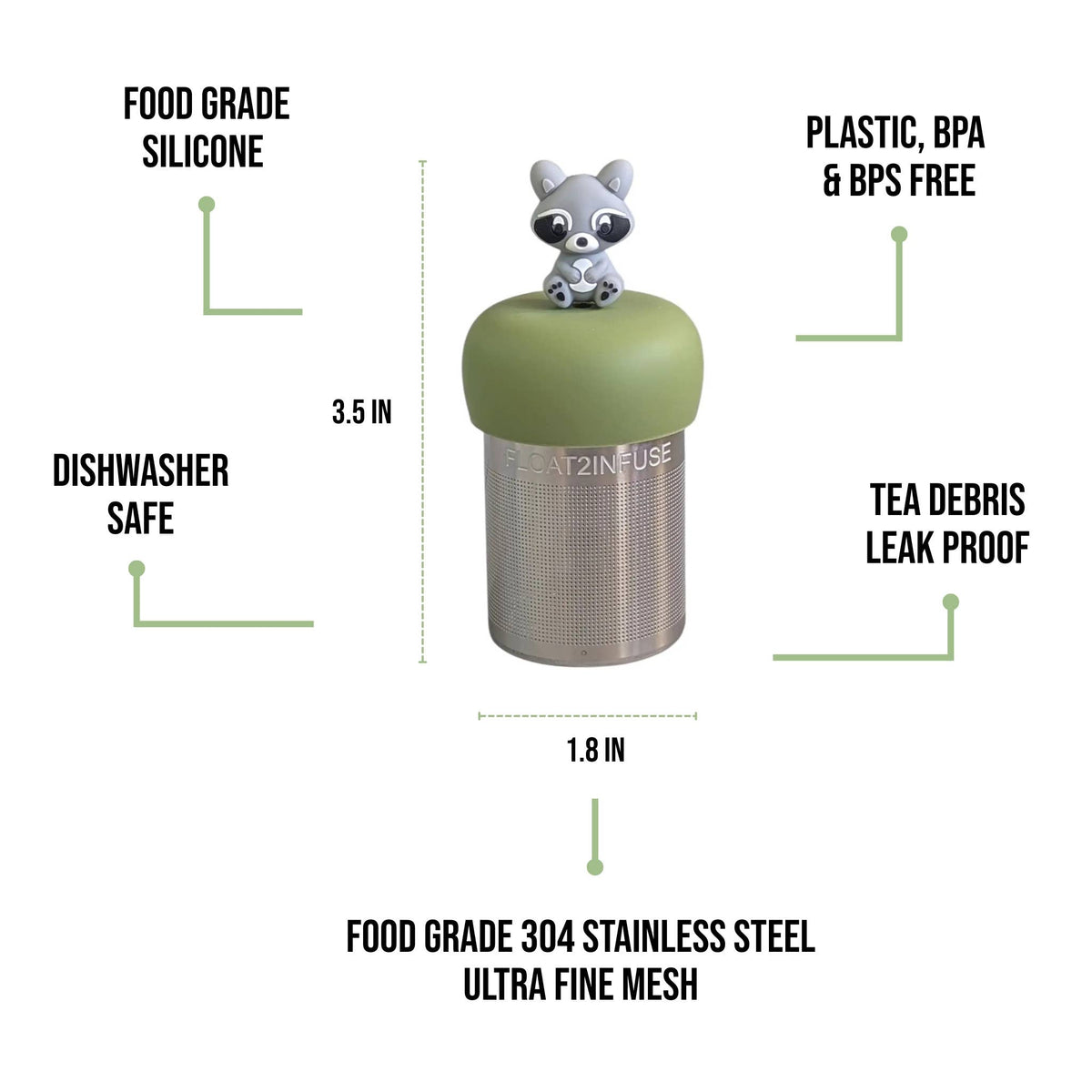 Racoon | Floating Tea Steeper