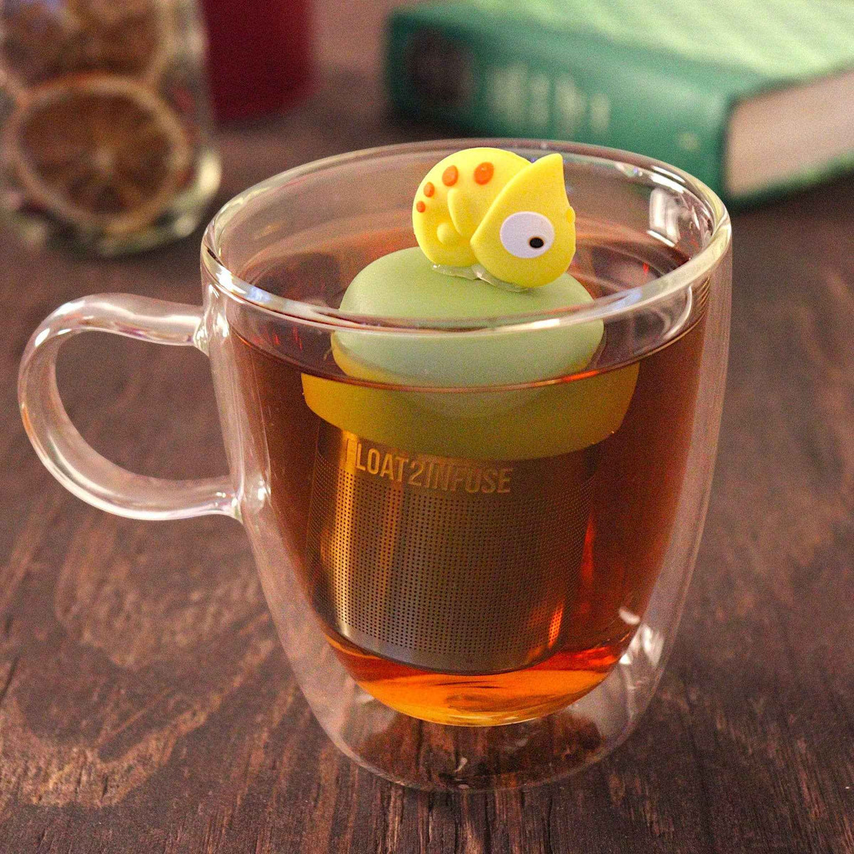Yellow Gecko | Floating Tea Infuser