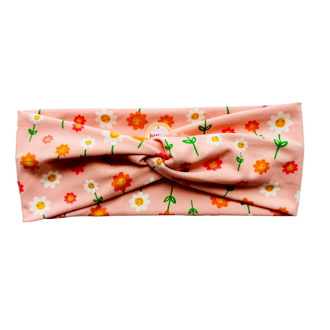 Happy Daisies Twist Headband