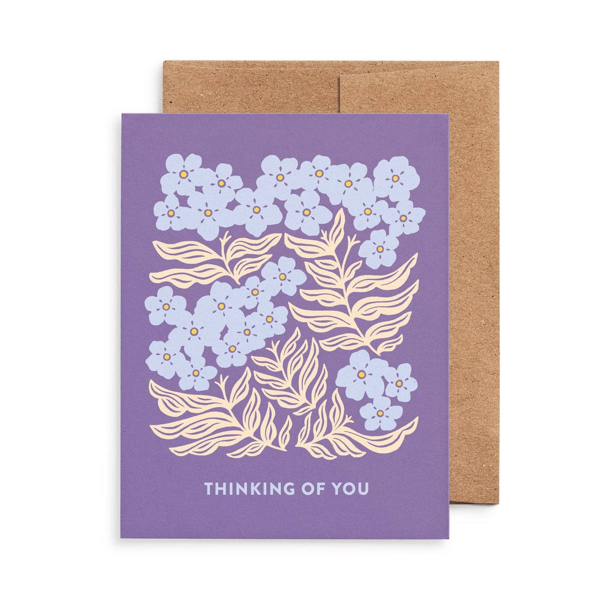 Forget-Me-Nots Thinking of You Card