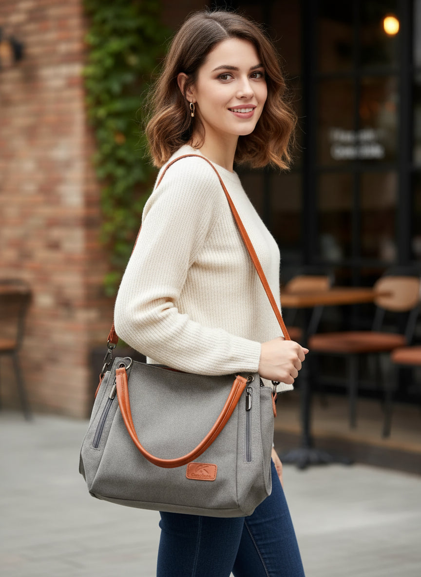 Canvas Shoulder Bag