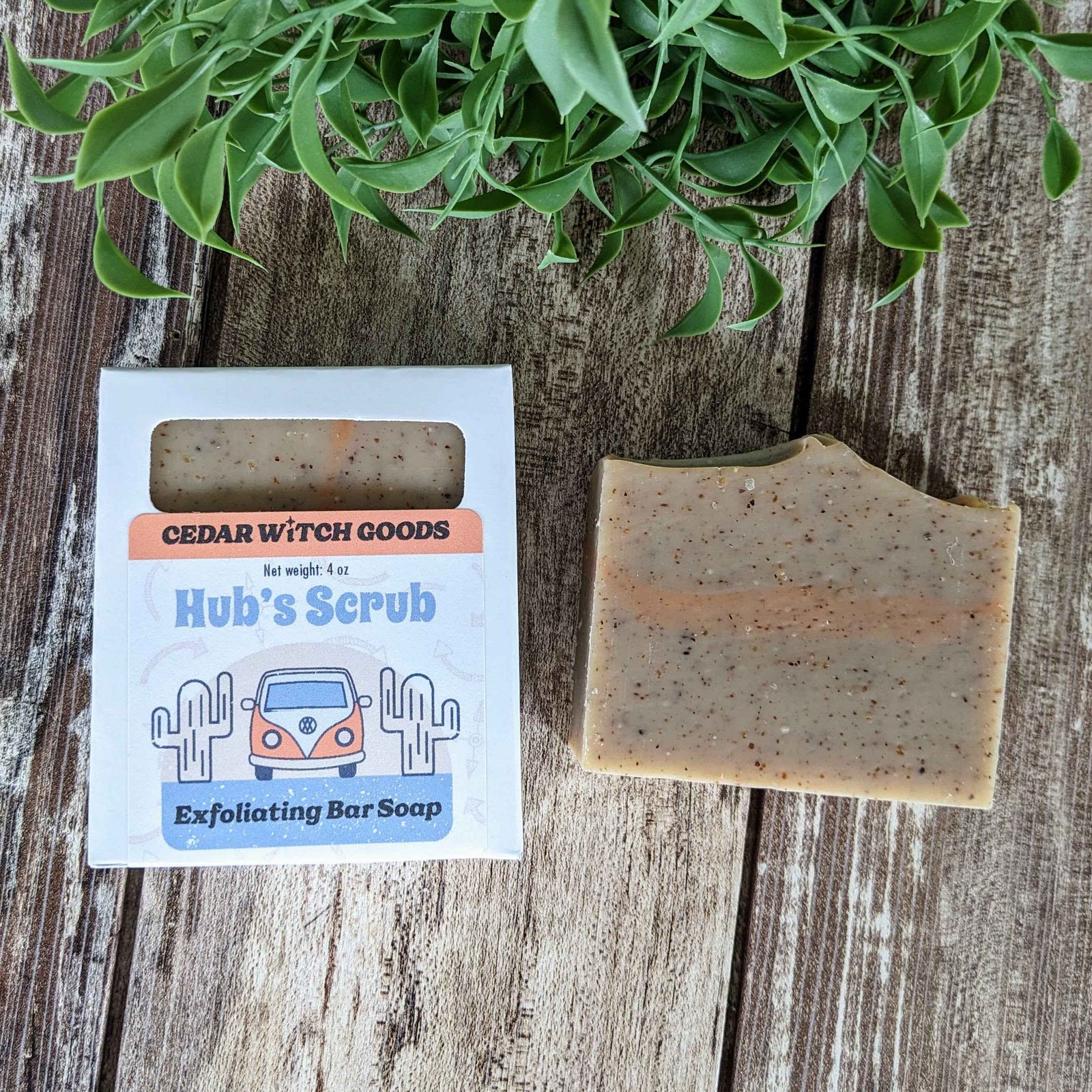 Hub's Scrub Exfoliating Body Bar | Amber, Musk & Bay