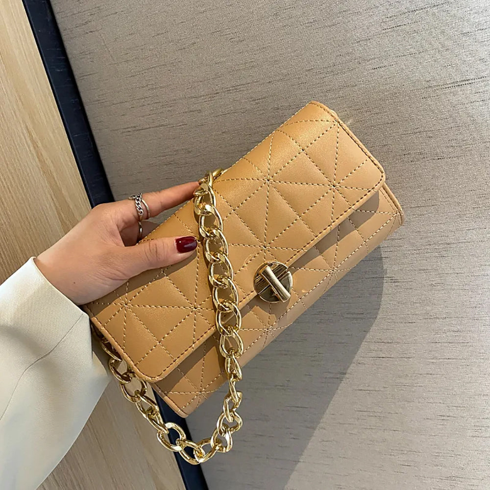 Classic Quilted Chain Shoulder Bag