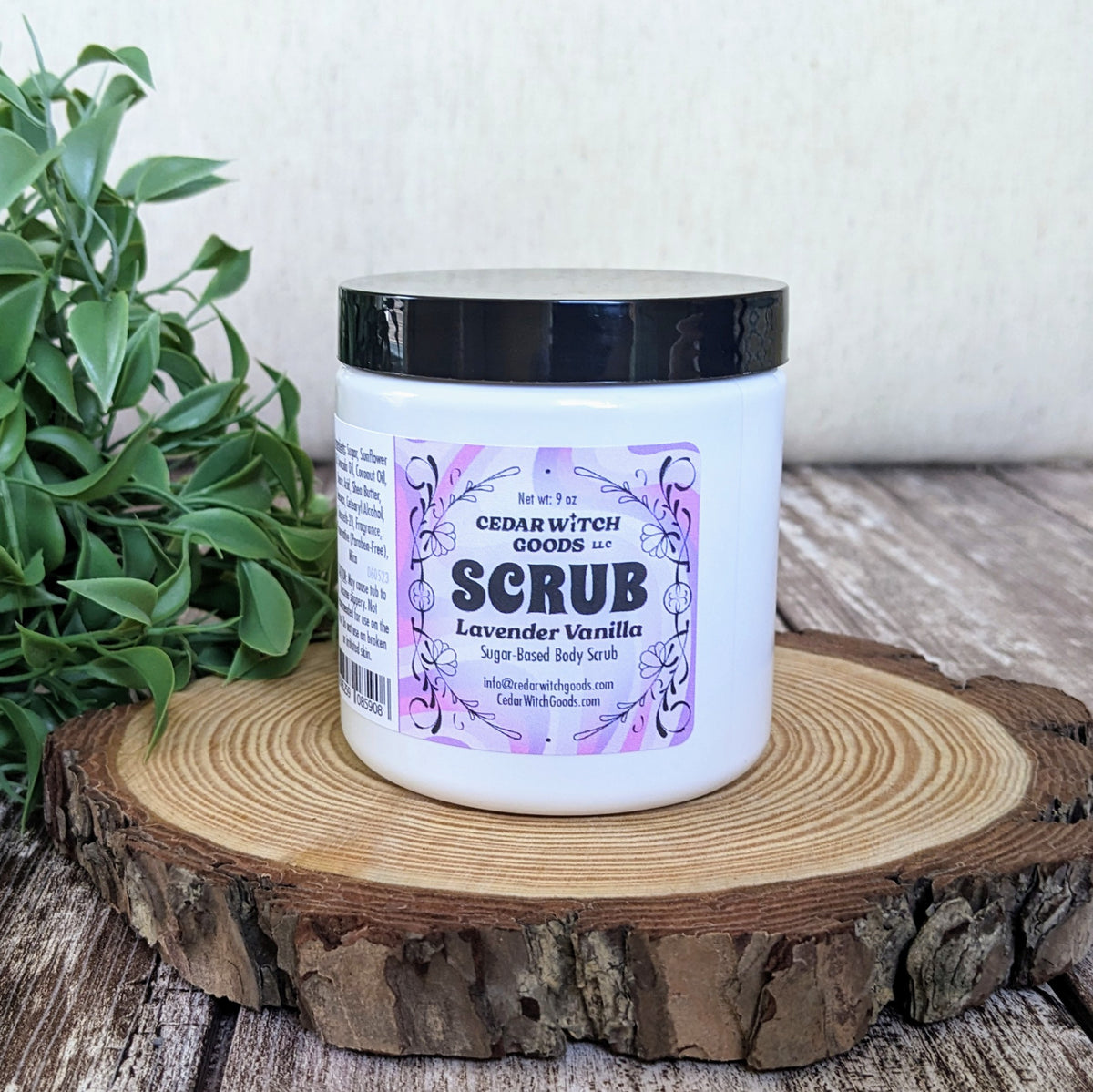Lavender Vanilla Sugar Scrub