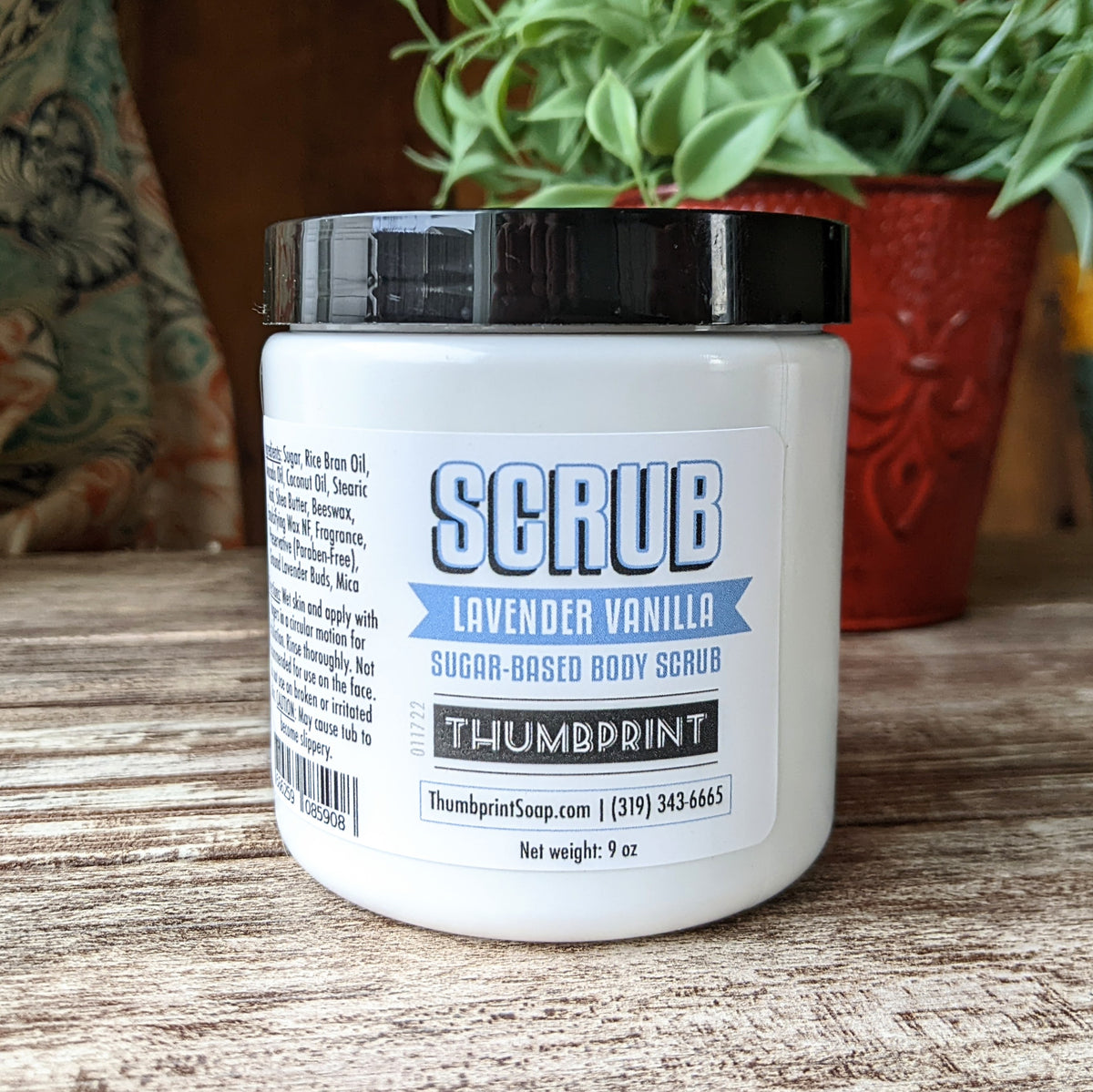 Lavender Vanilla Sugar Scrub