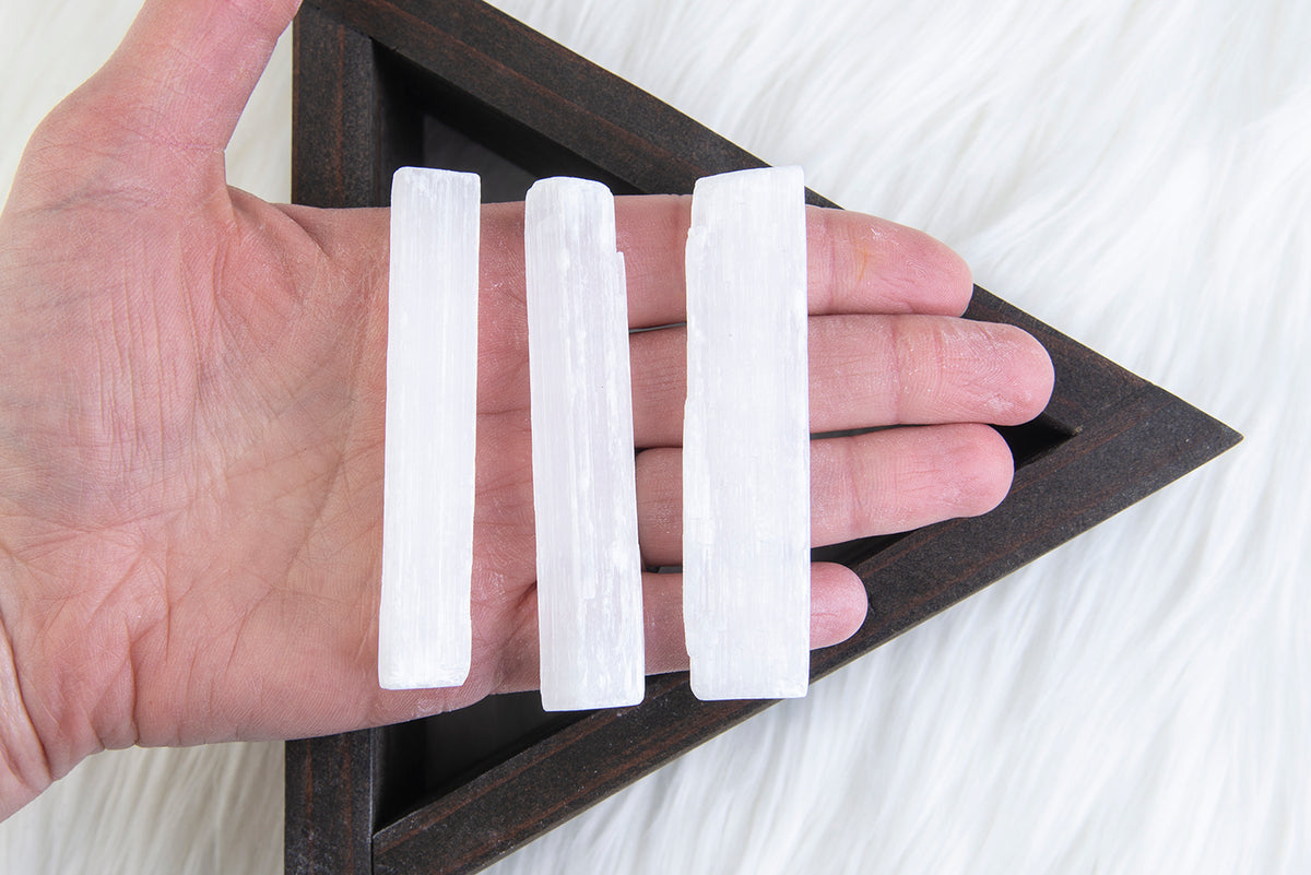 Selenite Sticks | 4 Inch Wands