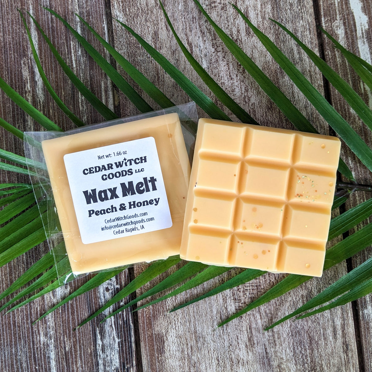 Peach &amp; Honey Wax Melt