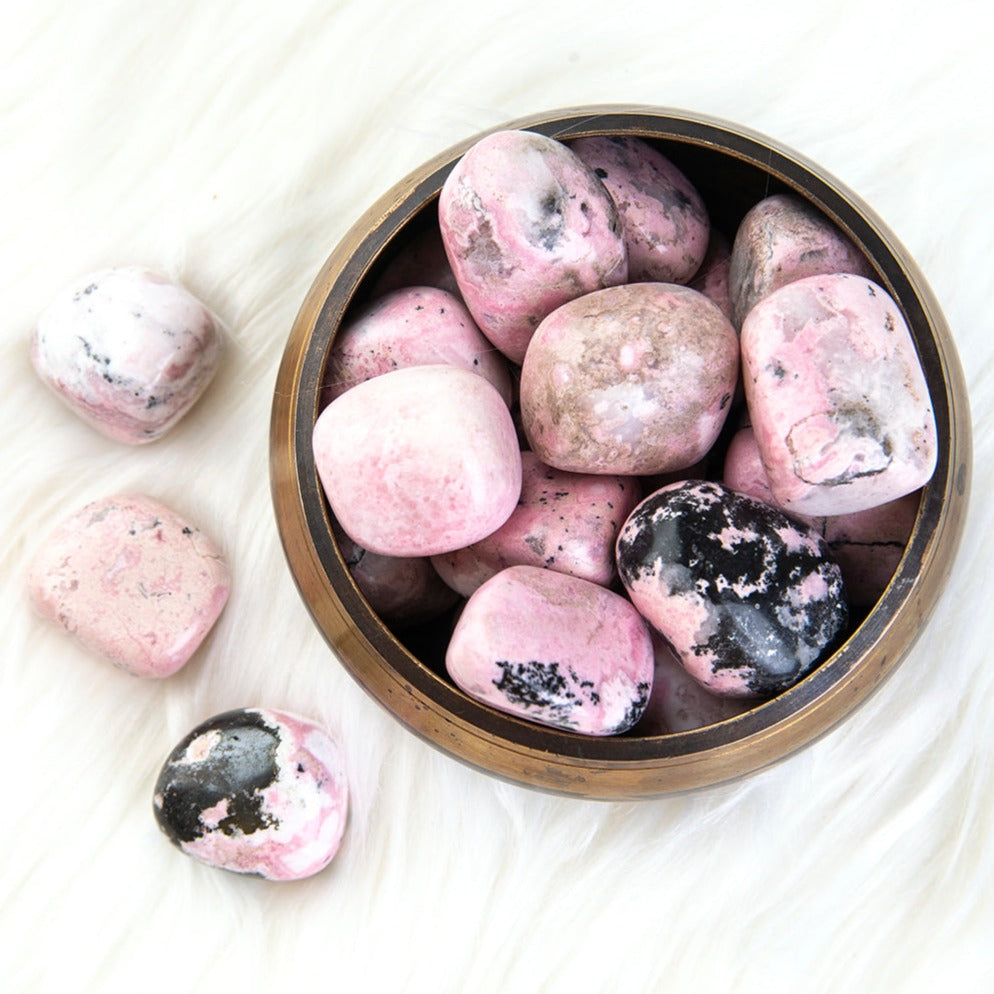 Rhodonite Large Tumbled Stones