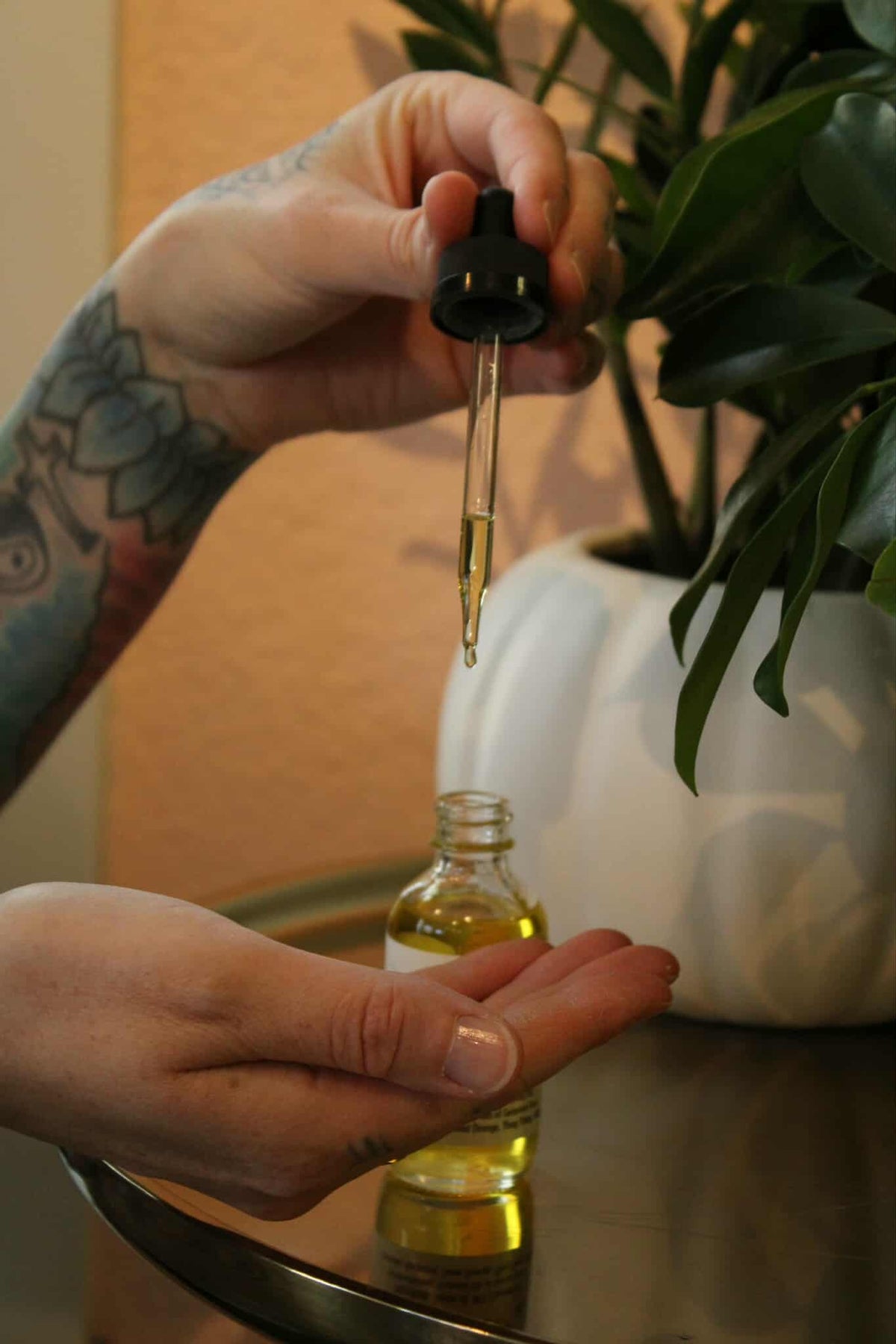 Serenity Aromatherapy Body Oil | 2 oz Glass Bottle