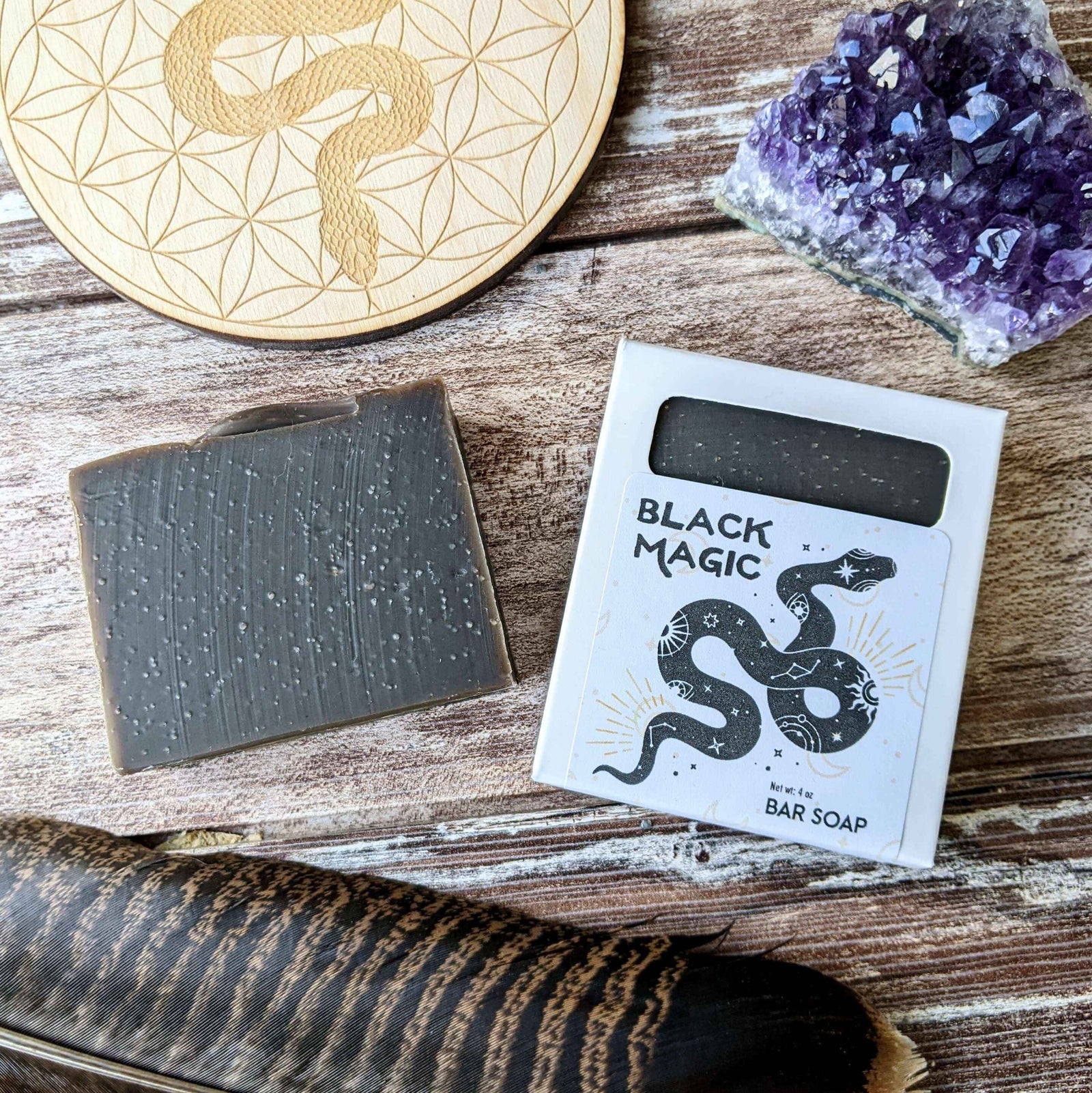 Black Magic Soap | Vegan Activated Charcoal Bar Soap