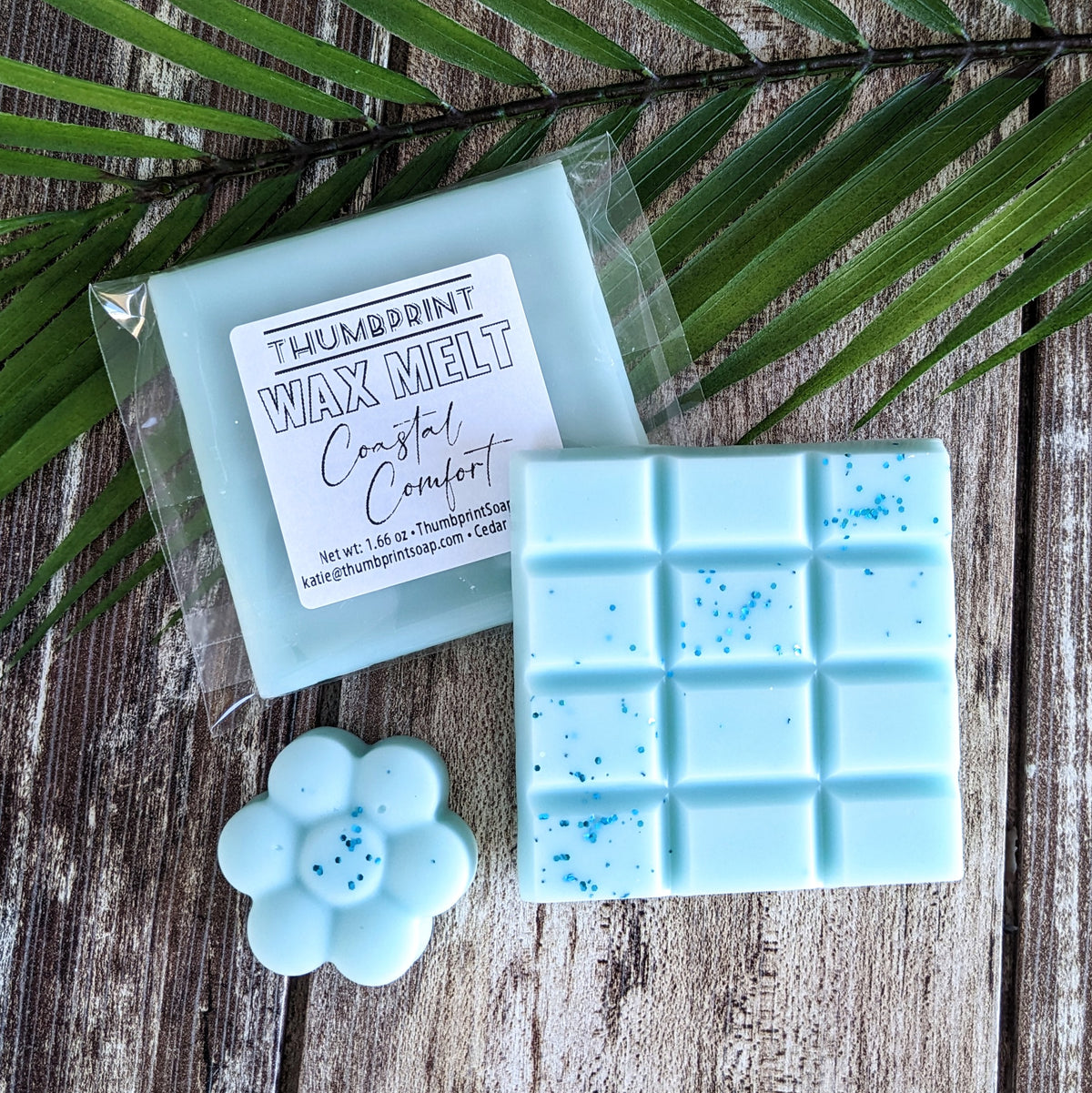 Coastal Comfort wax melt snap bar