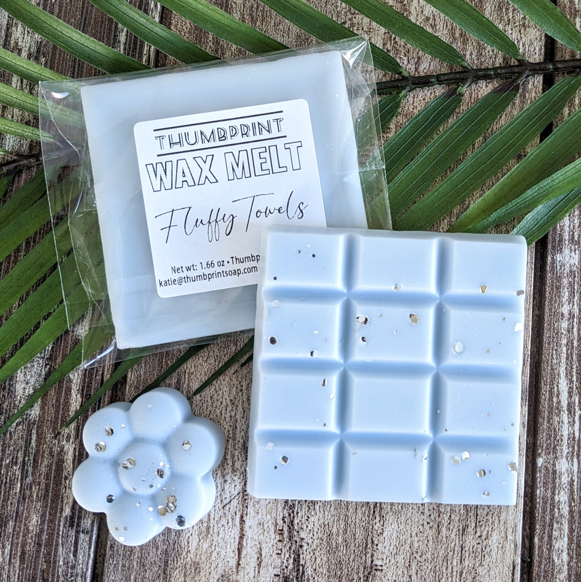 Fluffy Towels Wax Melt snap bar