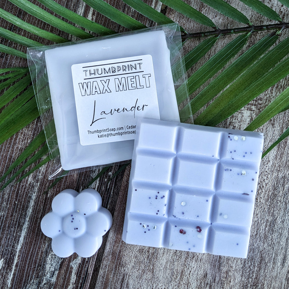 Lavender Wax Melt snap bar