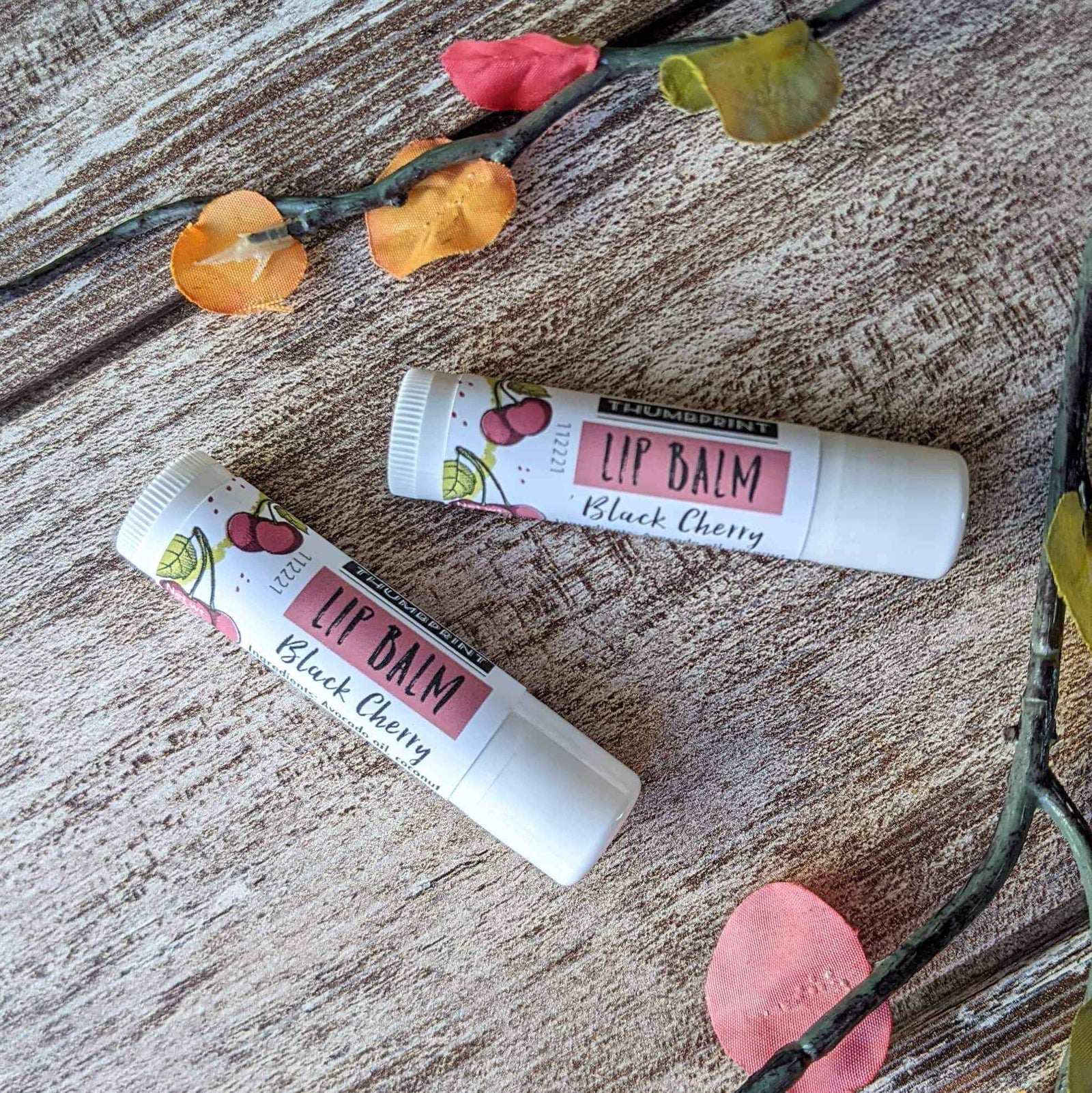 Black Cherry Lip Balm With Lanolin