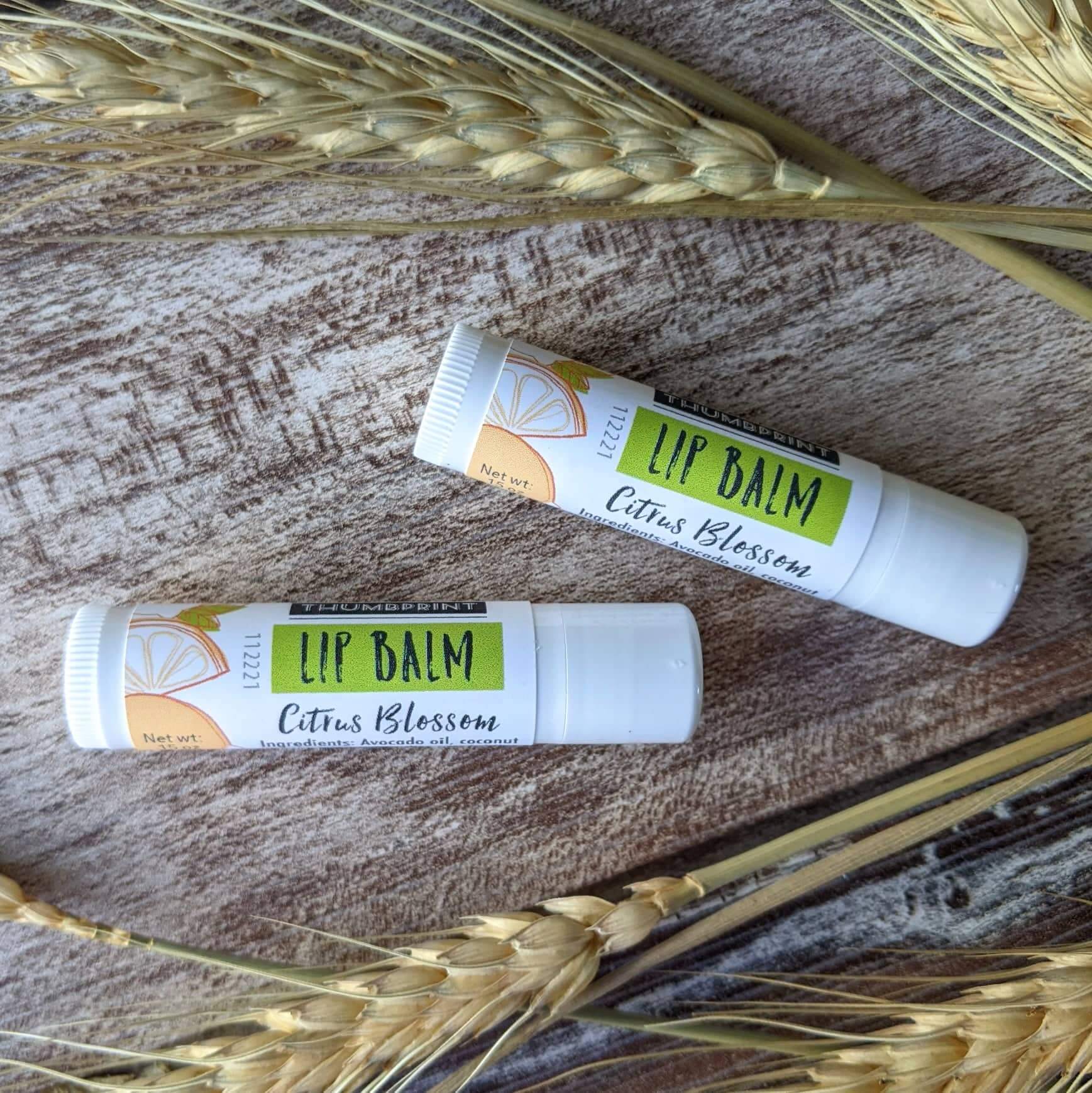 Citrus Blossom Unsweetened Lip Balm